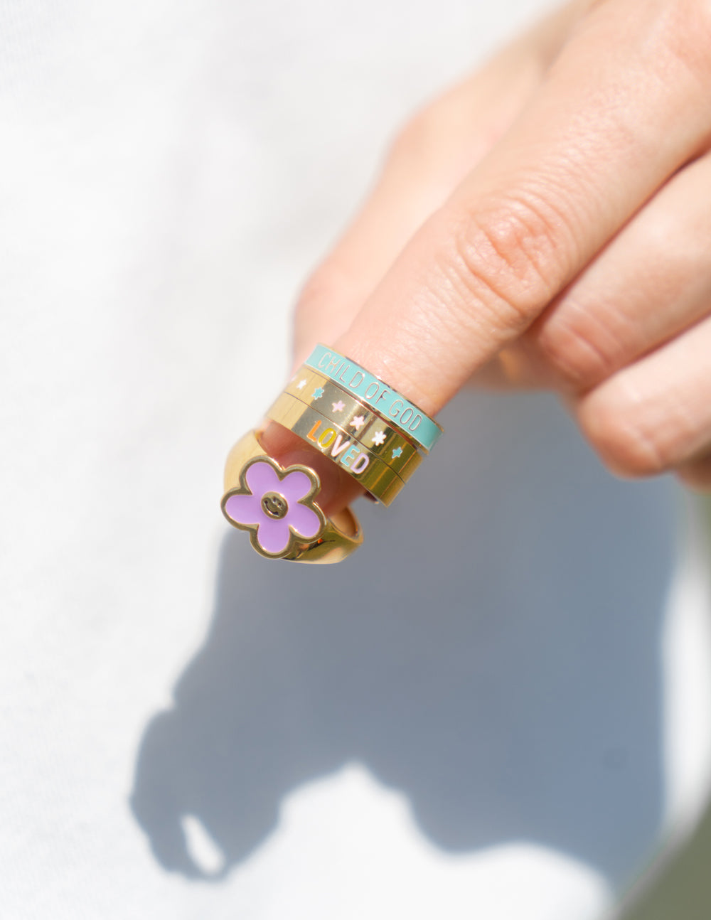 Elevated Faith Lavender Smiley Flower Ring - AVBL MRKT (3)