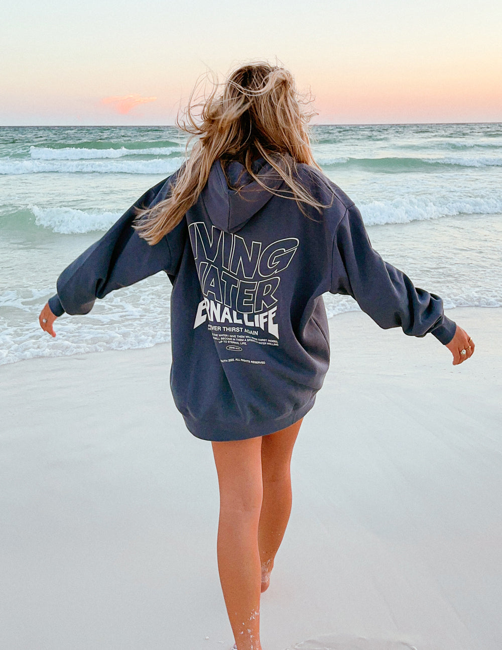 Elevated Faith Living Water Unisex Hoodie - AVBL MRKT (1)