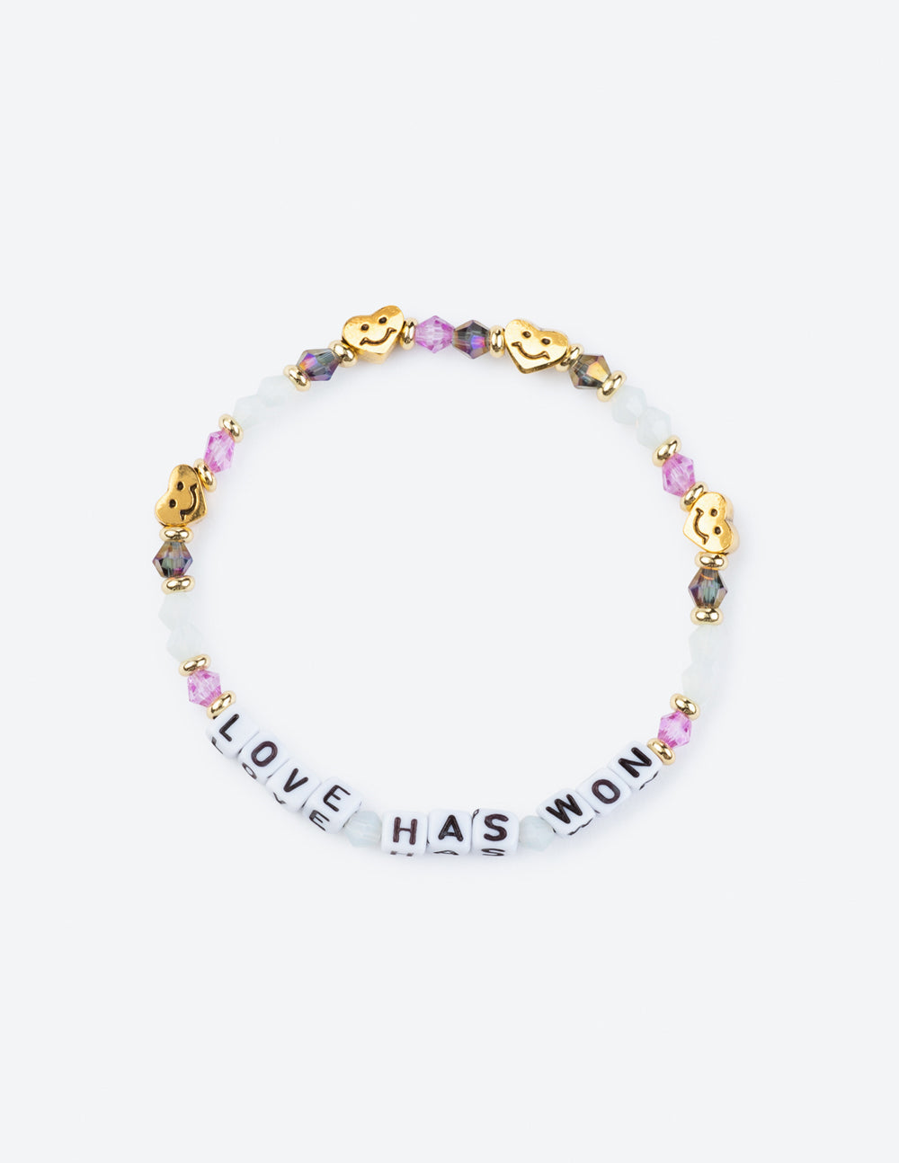 Elevated Faith Love Has Won Letter Bracelet - AVBL MRKT (1)