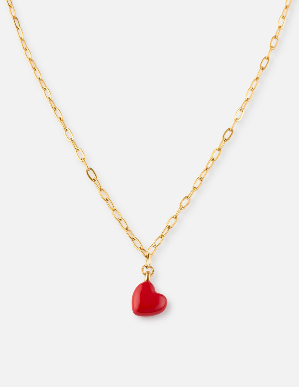 Elevated Faith Love Paperclip Chain Necklace - AVBL MRKT (1)