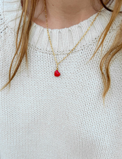 Elevated Faith Love Paperclip Chain Necklace - AVBL MRKT (2)
