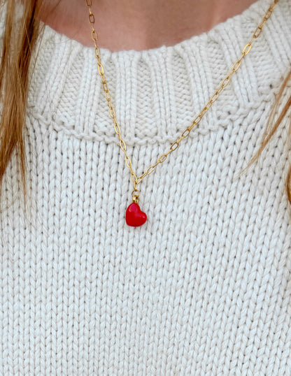 Elevated Faith Love Paperclip Chain Necklace - AVBL MRKT (4)