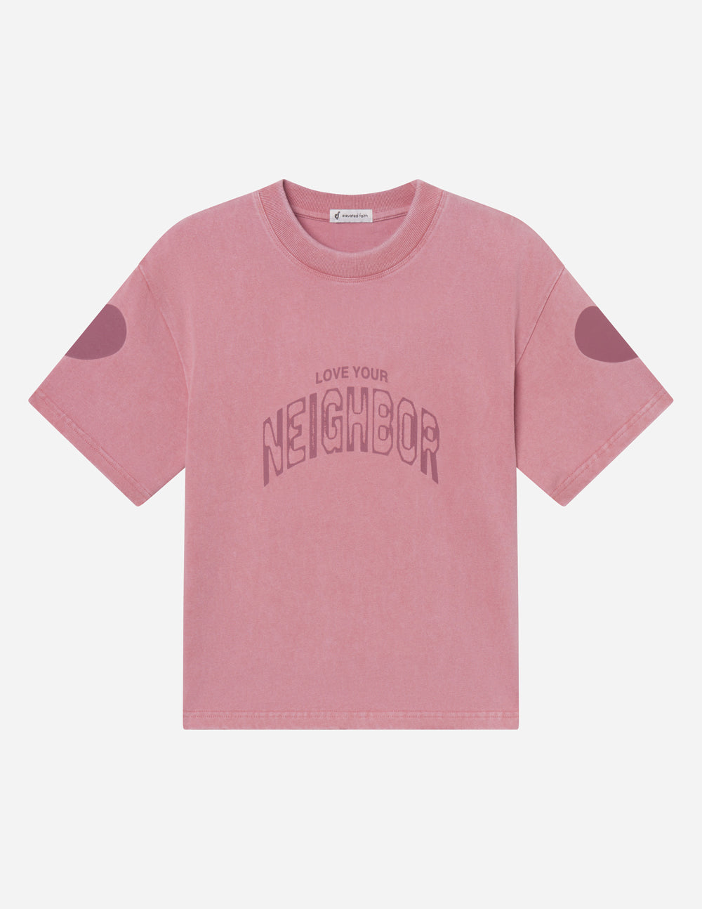 Elevated Faith Love Your Neighbor Heavyweight Tee - AVBL MRKT (12)