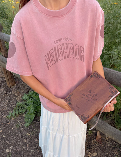 Elevated Faith Love Your Neighbor Heavyweight Tee - AVBL MRKT (2)