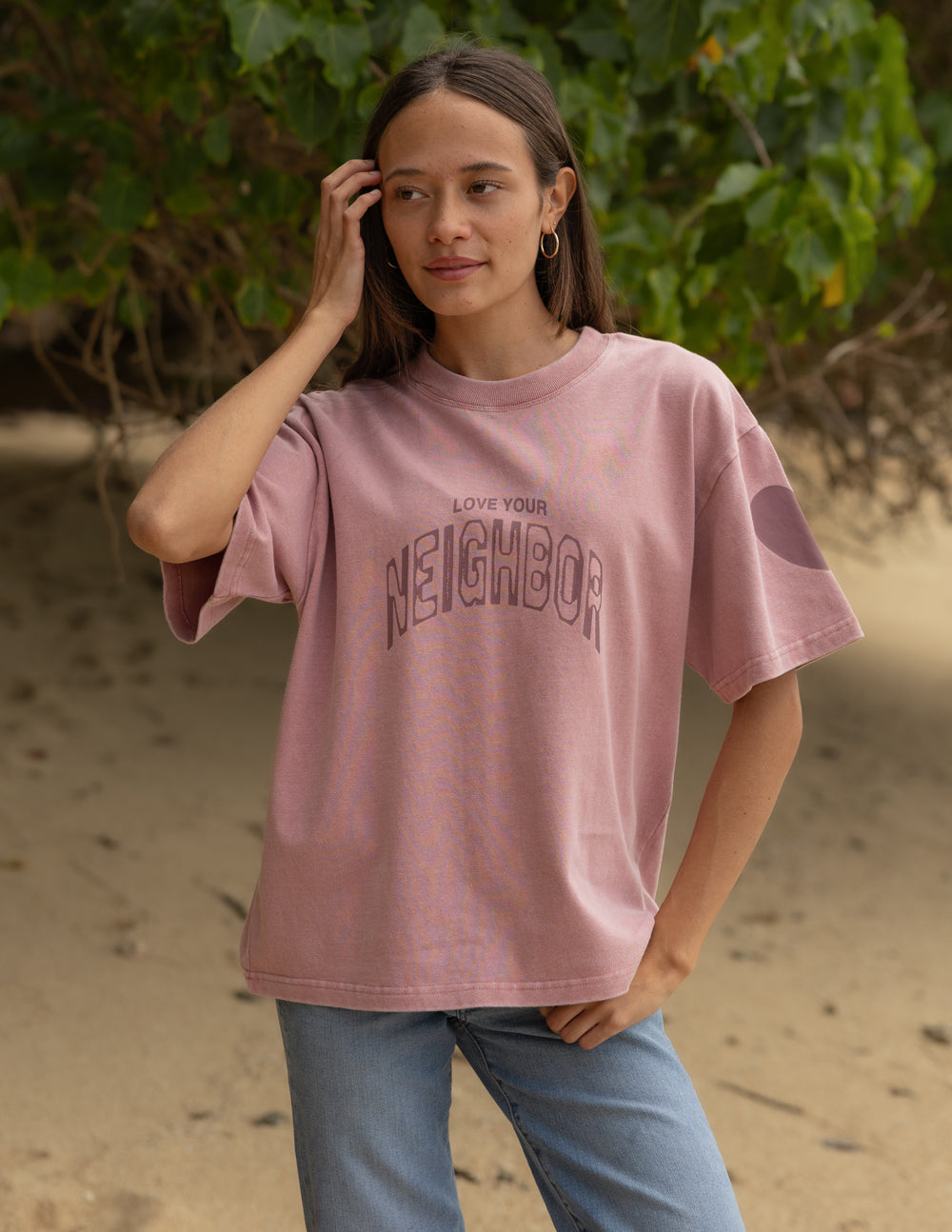 Elevated Faith Love Your Neighbor Heavyweight Tee - AVBL MRKT (7)