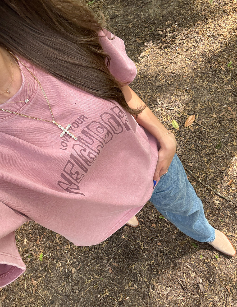 Elevated Faith Love Your Neighbor Heavyweight Tee - AVBL MRKT (9)