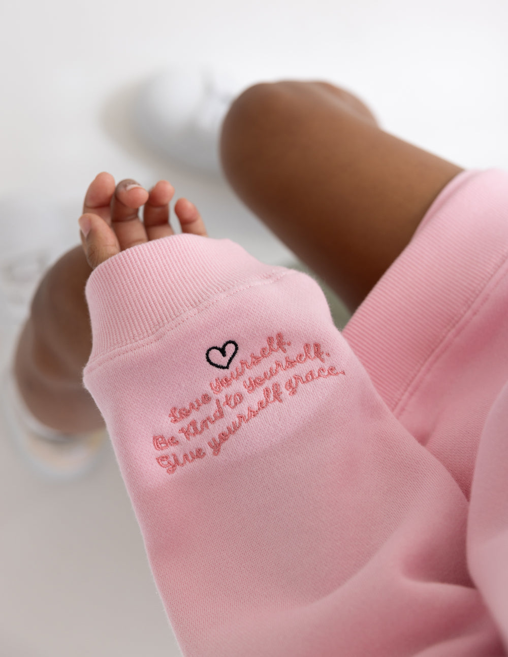 Elevated Faith Love Yourself Kids Crewneck - AVBL MRKT (3)