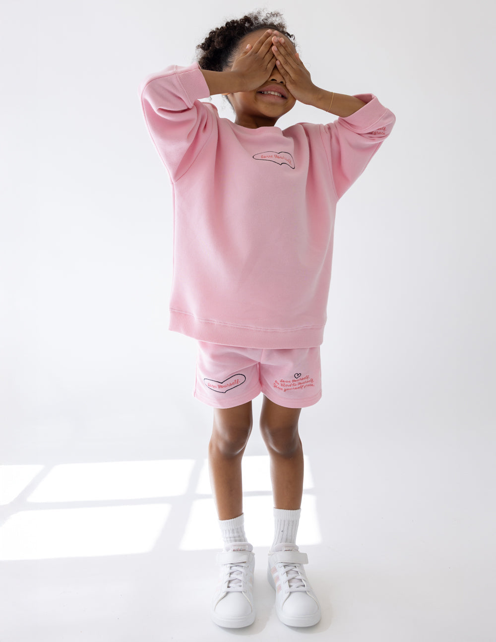 Elevated Faith Love Yourself Kids Crewneck - AVBL MRKT (5)