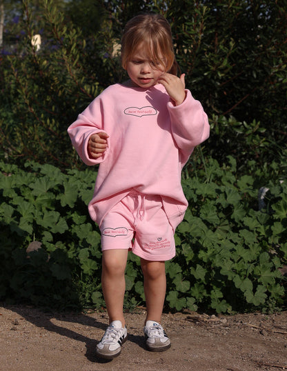 Elevated Faith Love Yourself Kids Crewneck - AVBL MRKT (9)