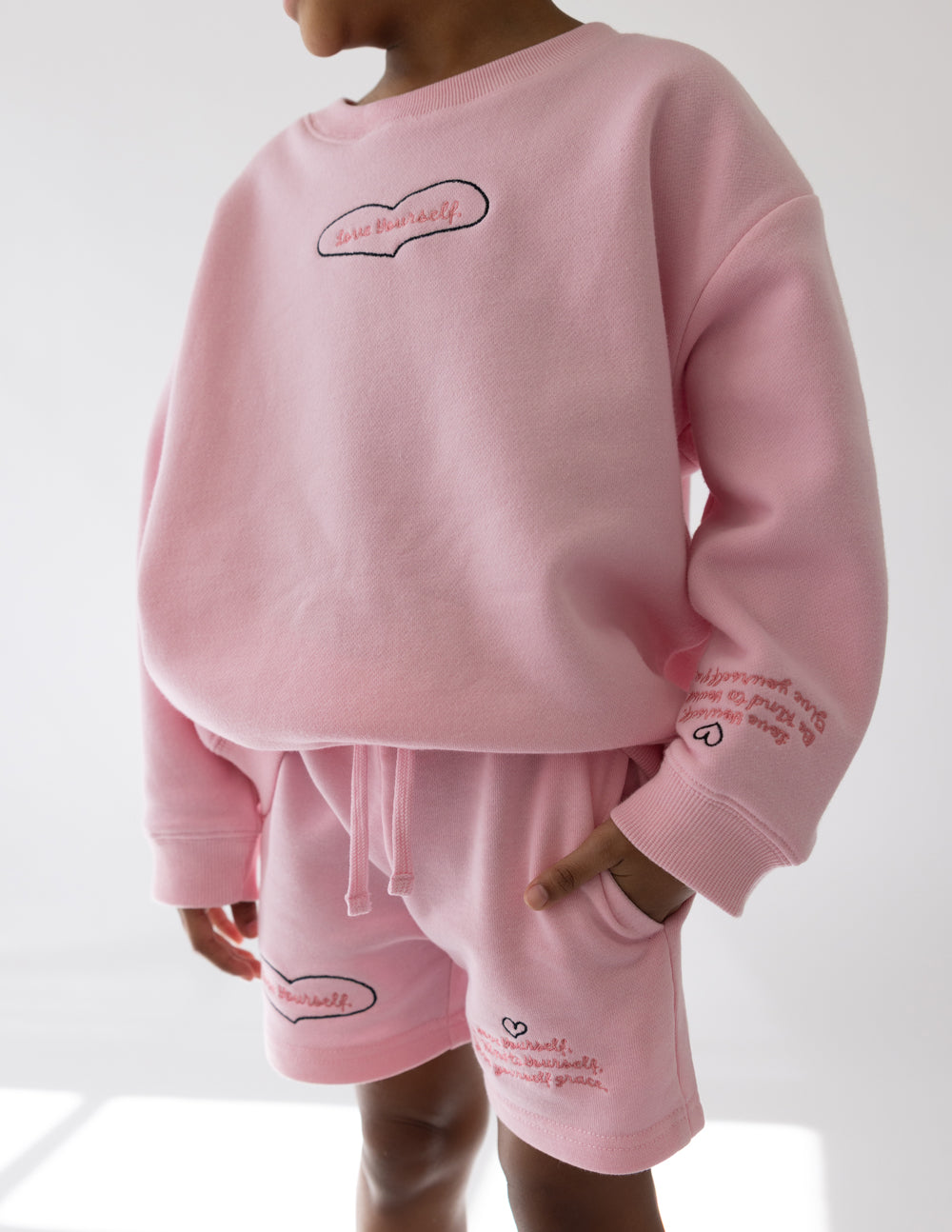 Elevated Faith Love Yourself Kids Short - AVBL MRKT (2)