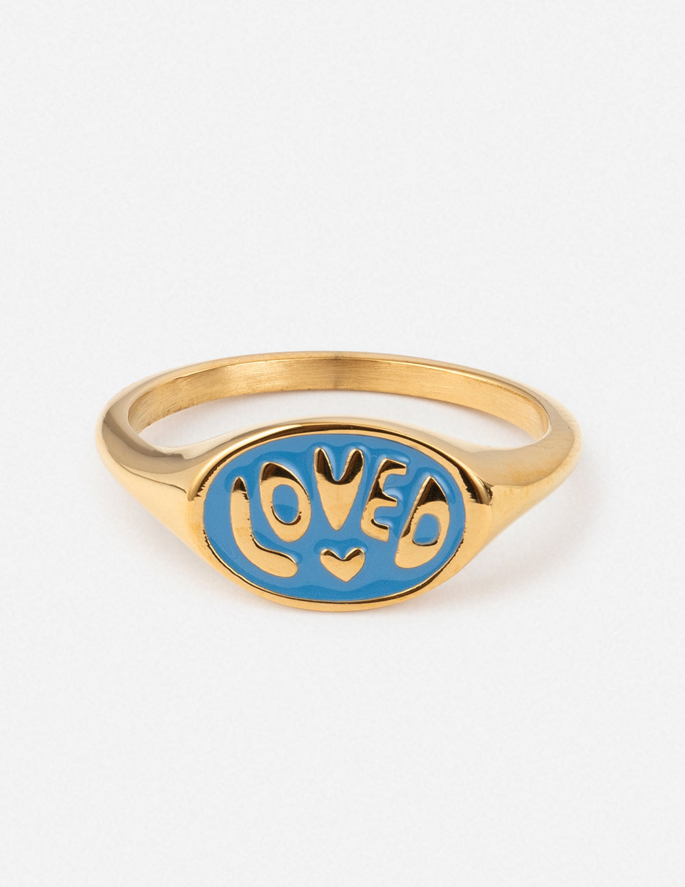 Elevated Faith Loved Oval Signet Ring - AVBL MRKT (1)