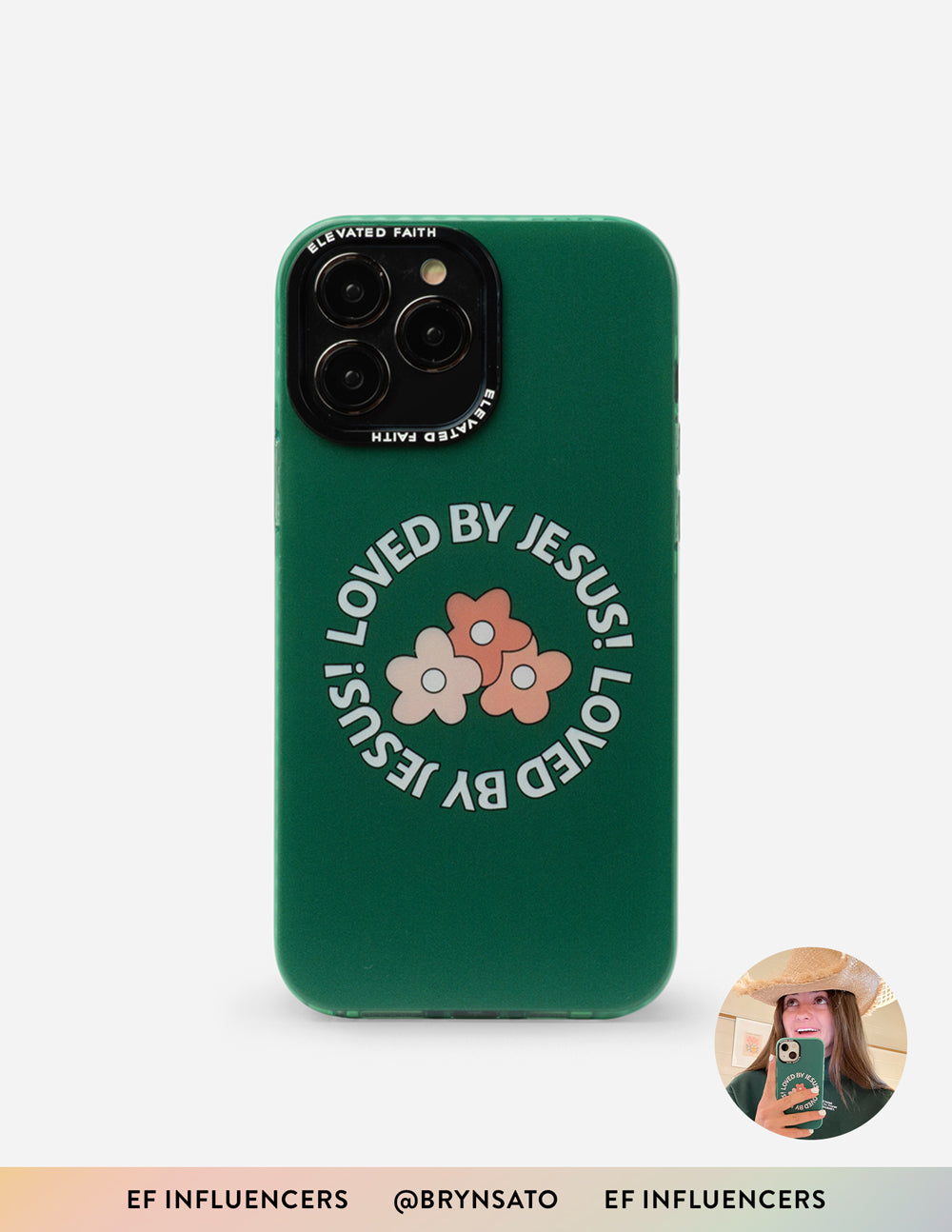 Elevated Faith Loved by Jesus x Bryn Sato Phone Case - AVBL MRKT (1)