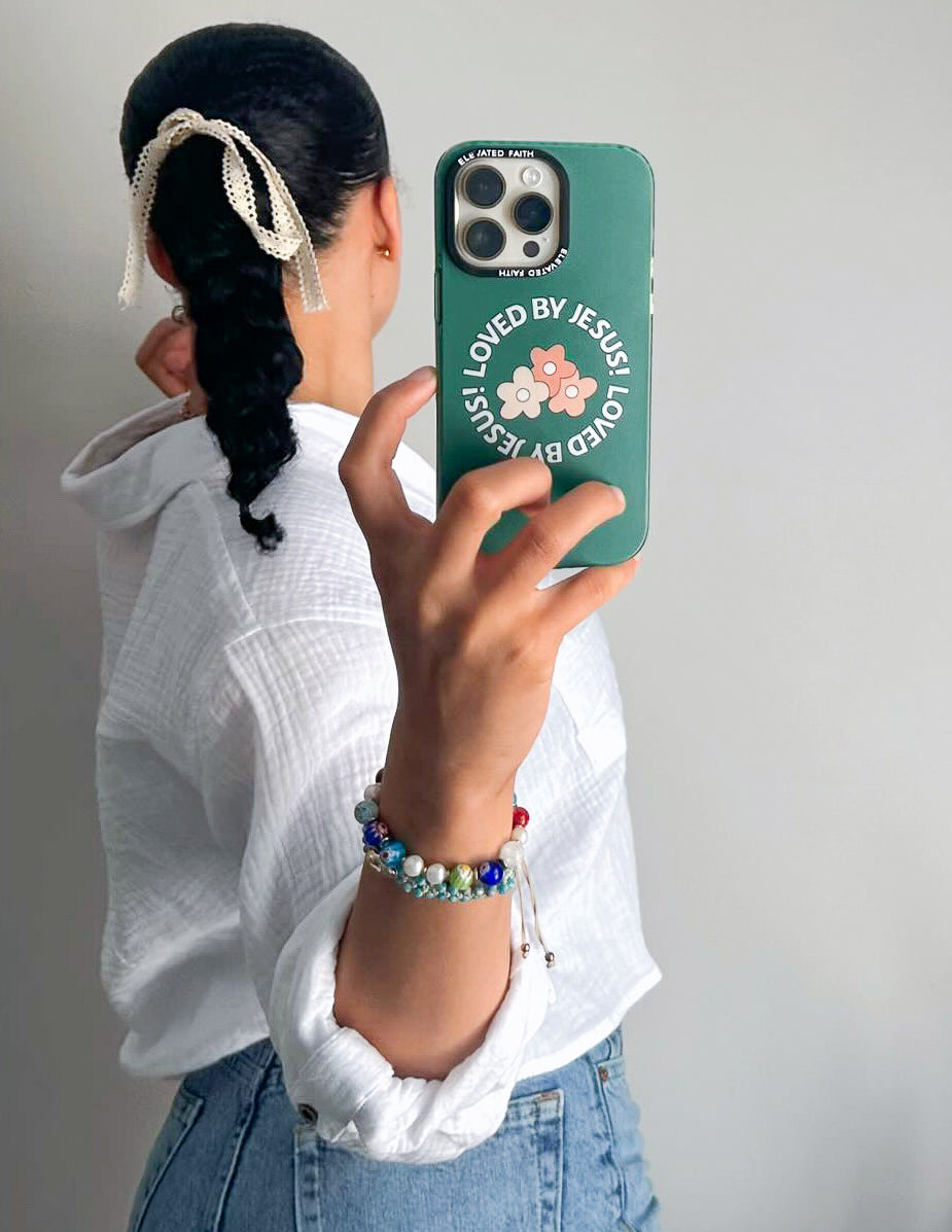 Elevated Faith Loved by Jesus x Bryn Sato Phone Case - AVBL MRKT (4)