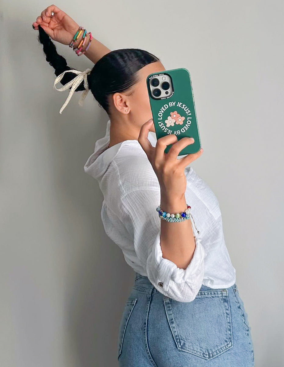 Elevated Faith Loved by Jesus x Bryn Sato Phone Case - AVBL MRKT (5)