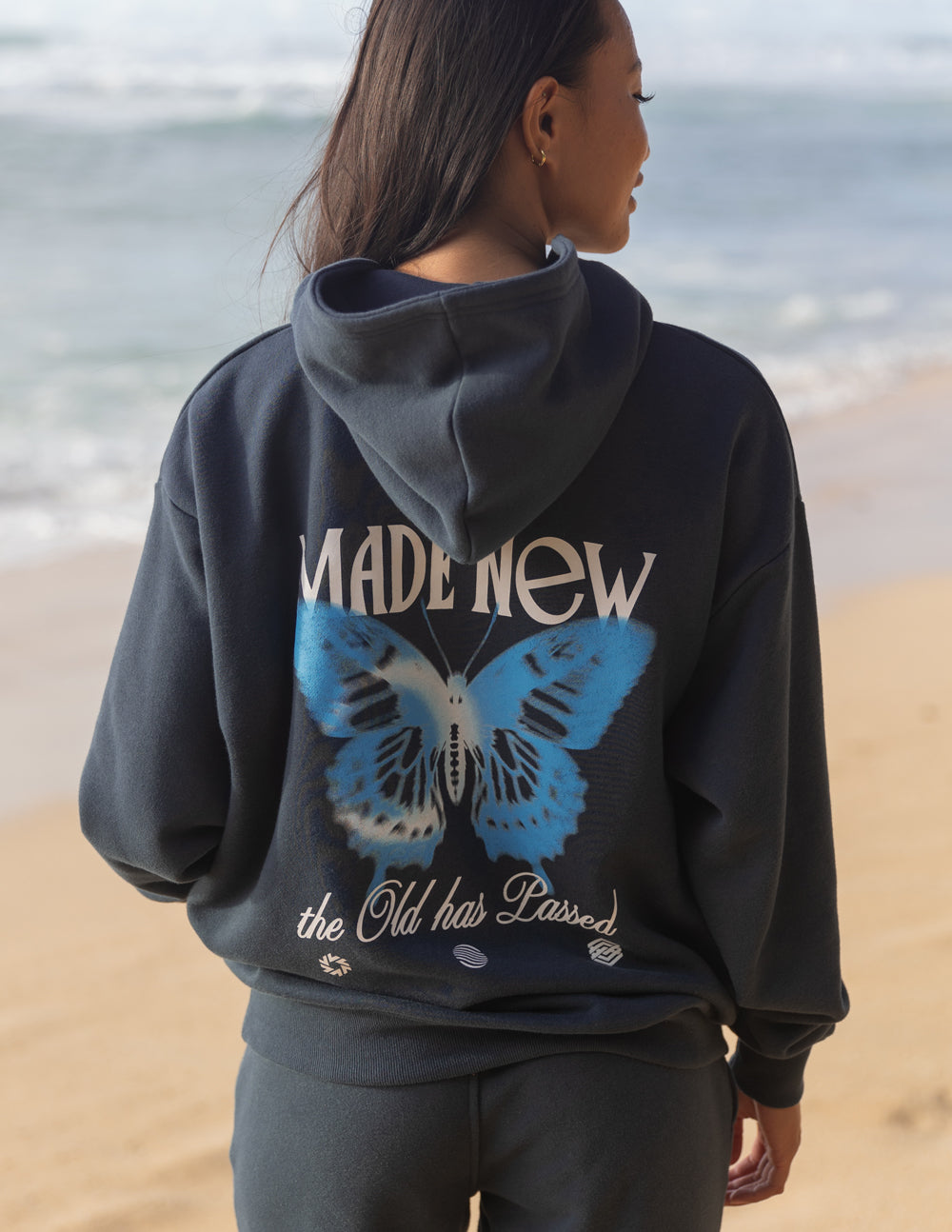 Elevated Faith Made New Butterfly Unisex Hoodie - AVBL MRKT (3)