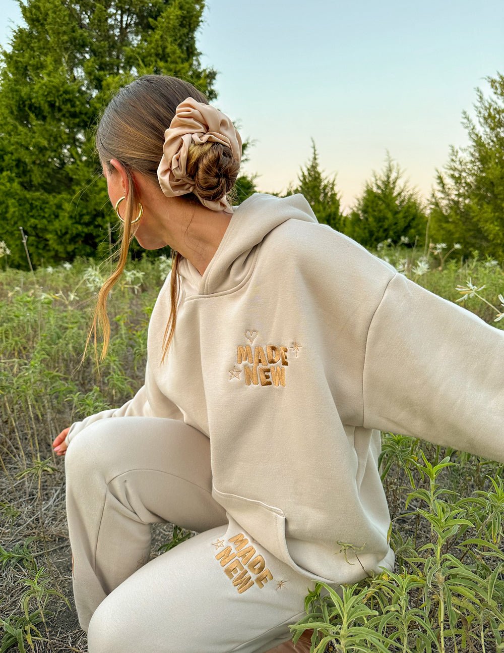 Elevated Faith Made New Cream Unisex Hoodie - AVBL MRKT (8)