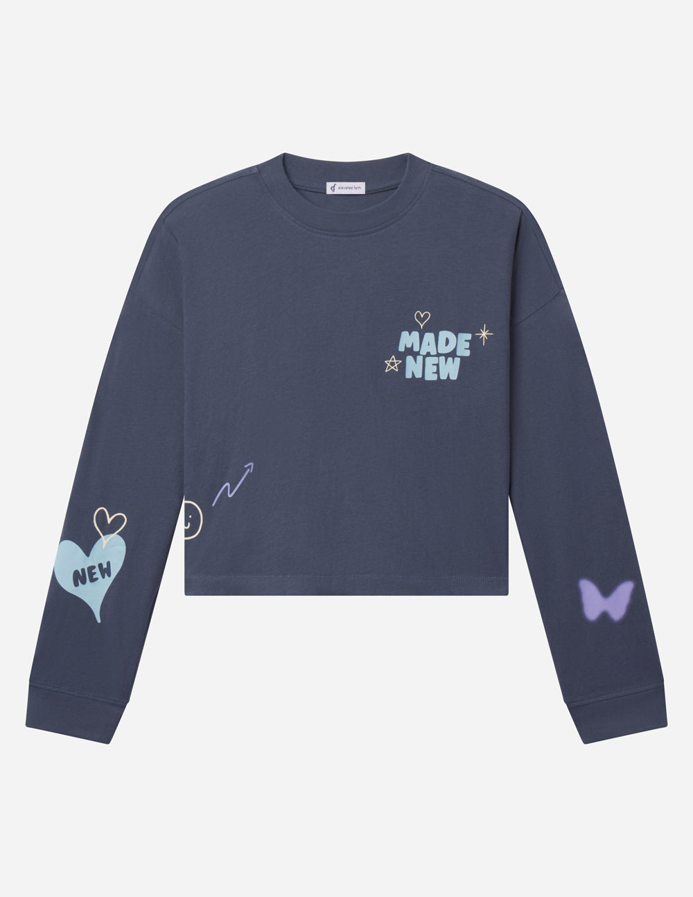 Elevated Faith Made New Cropped LS Women's Tee - AVBL MRKT (10)