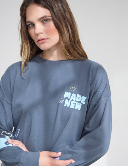 Elevated Faith Made New Cropped LS Women's Tee - AVBL MRKT (3)