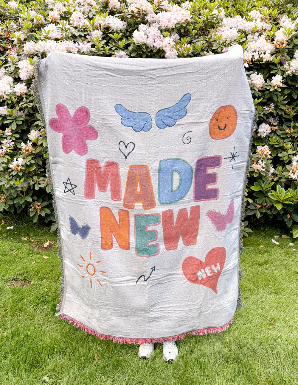 Elevated Faith Made New Throw Blanket - AVBL MRKT (1)