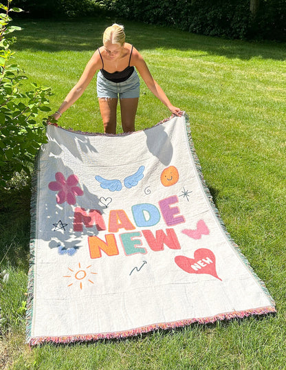 Elevated Faith Made New Throw Blanket - AVBL MRKT (3)