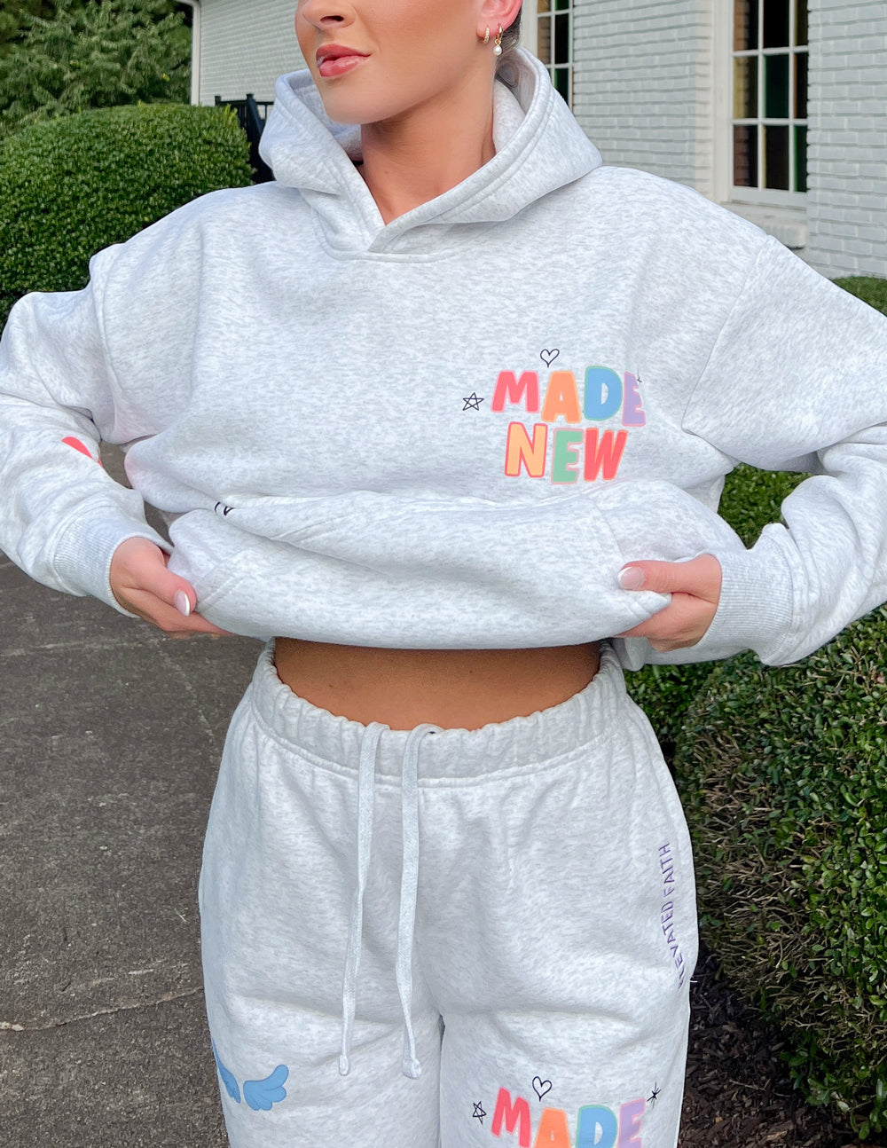 Elevated Faith Made New Unisex Hoodie - AVBL MRKT (12)