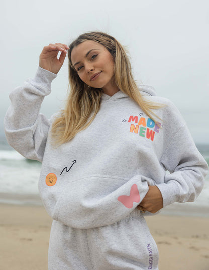 Elevated Faith Made New Unisex Hoodie - AVBL MRKT (2)
