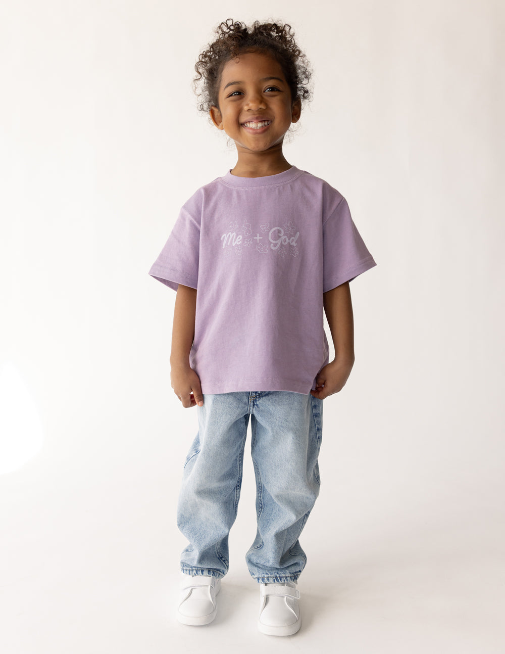 Elevated Faith Me Plus God Kids Tee - AVBL MRKT (2)