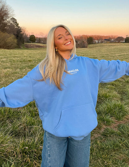 Elevated Faith Miracles Blue Unisex Hoodie - AVBL MRKT (5)