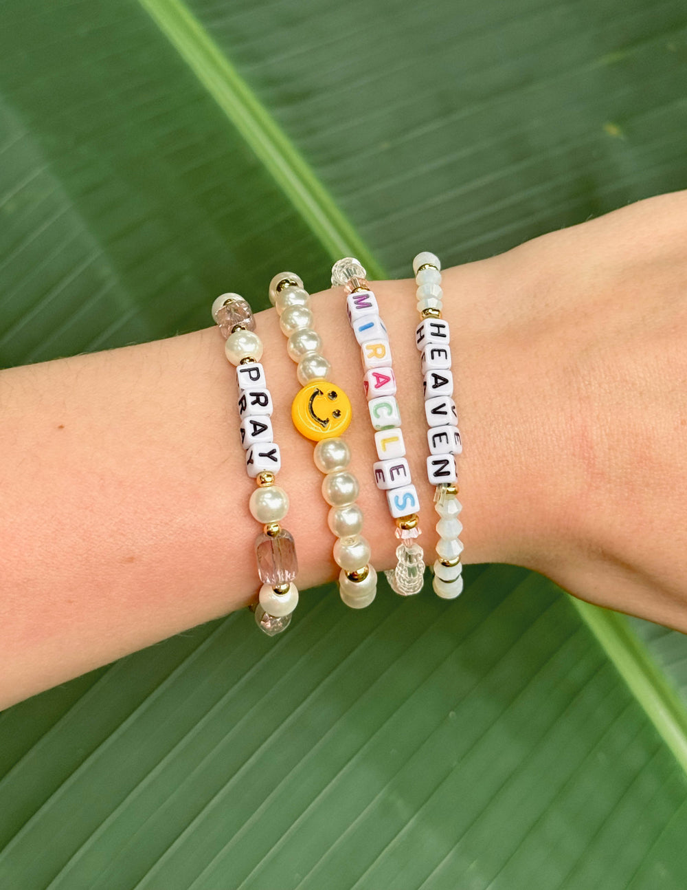 Elevated Faith Miracles Letter Bracelet - AVBL MRKT (4)