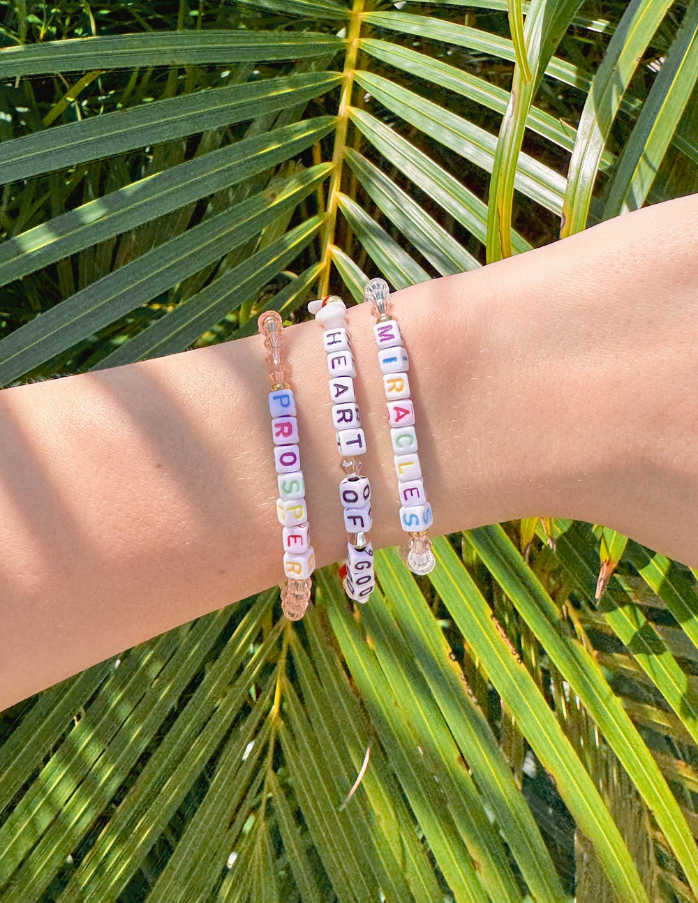 Elevated Faith Miracles Letter Bracelet - AVBL MRKT (6)