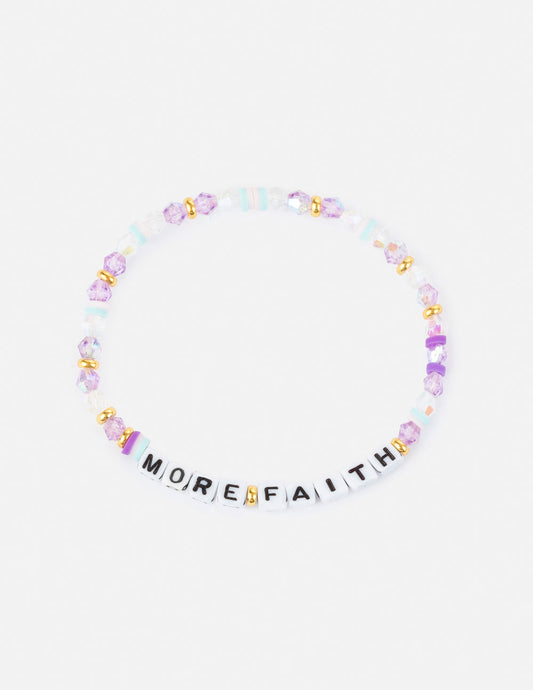 Elevated Faith More Faith Letter Bracelet - AVBL MRKT (1)