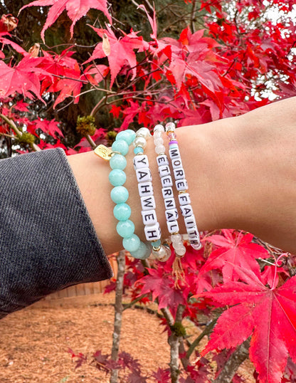Elevated Faith More Faith Letter Bracelet - AVBL MRKT (4)