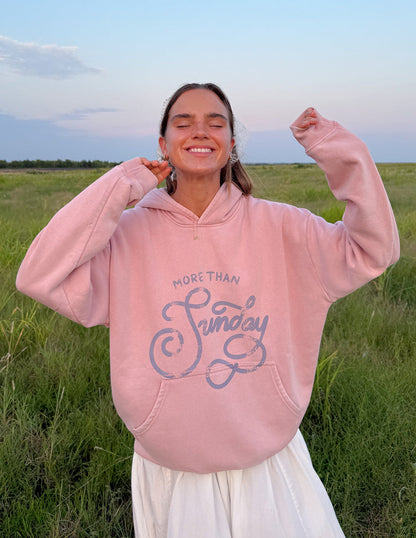 Elevated Faith More Than Sunday Unisex Hoodie - AVBL MRKT (1)