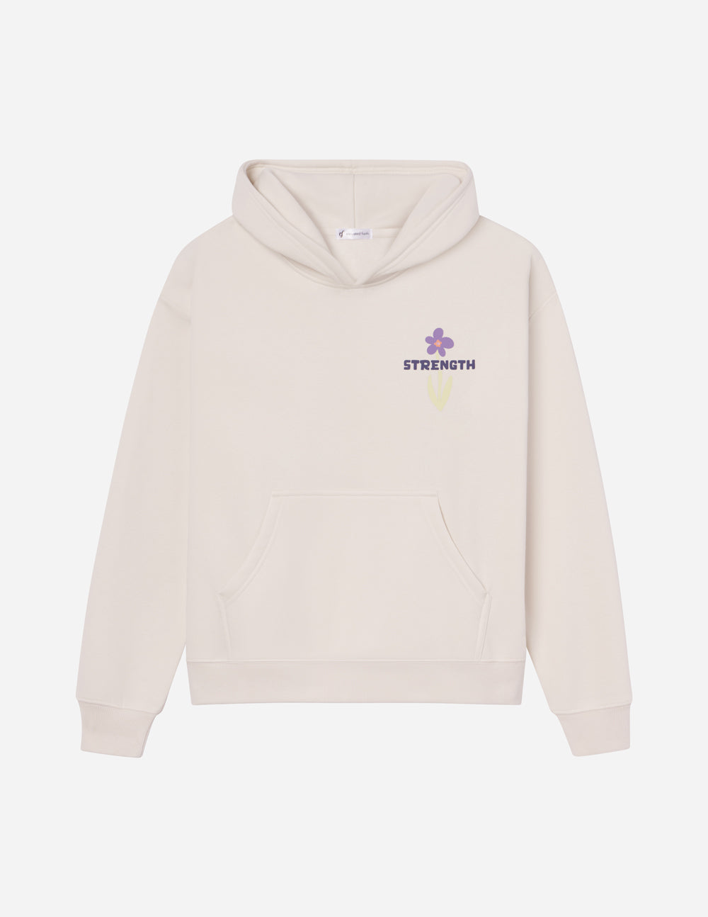Elevated Faith My Strength Floral Unisex Hoodie - AVBL MRKT (2)