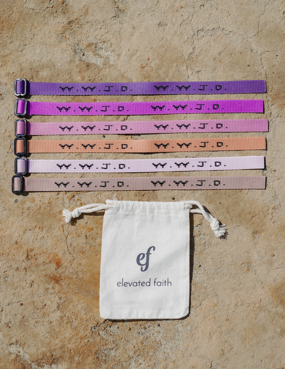 Elevated Faith Mystery WWJD Bracelet Pack - AVBL MRKT (3)