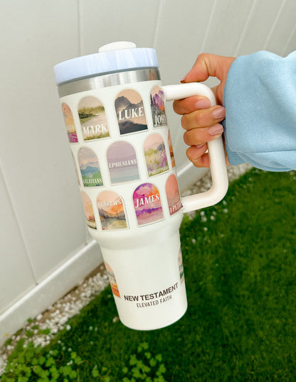 Elevated Faith NT Bible Checklist 40 oz Tumbler - AVBL MRKT (2)
