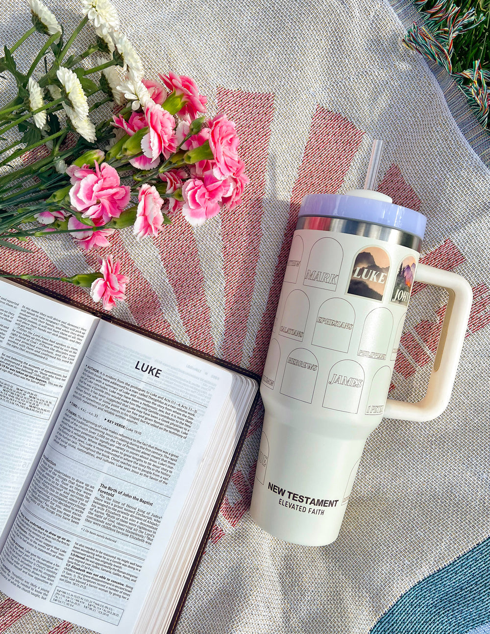 Elevated Faith NT Bible Checklist 40 oz Tumbler - AVBL MRKT (7)
