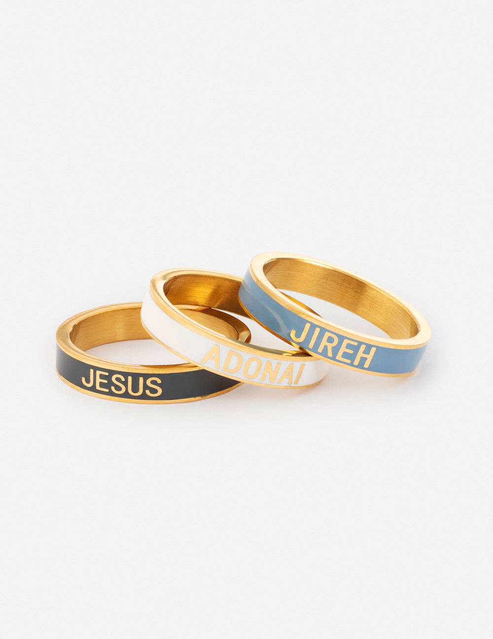 Elevated Faith Names of God Enamel Ring Set - AVBL MRKT (3)