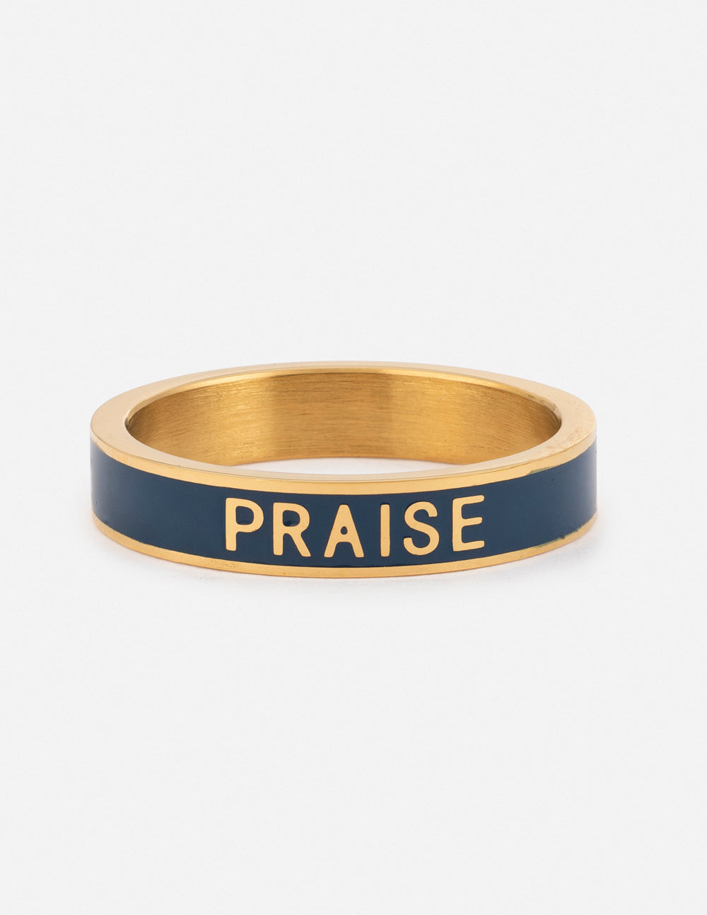 Elevated Faith Navy Enamel Praise Ring - AVBL MRKT (1)