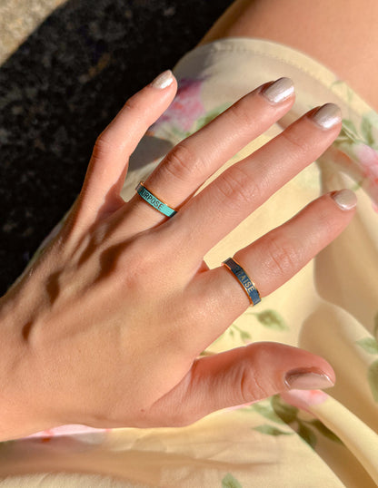 Elevated Faith Navy Enamel Praise Ring - AVBL MRKT (4)