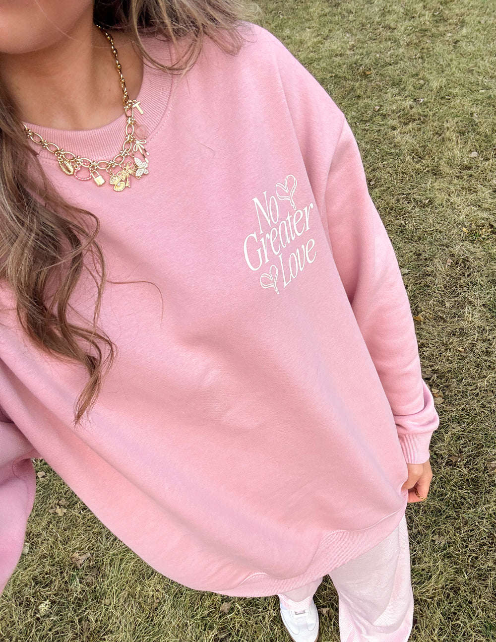 Elevated Faith No Greater Love Unisex Crewneck - AVBL MRKT (13)