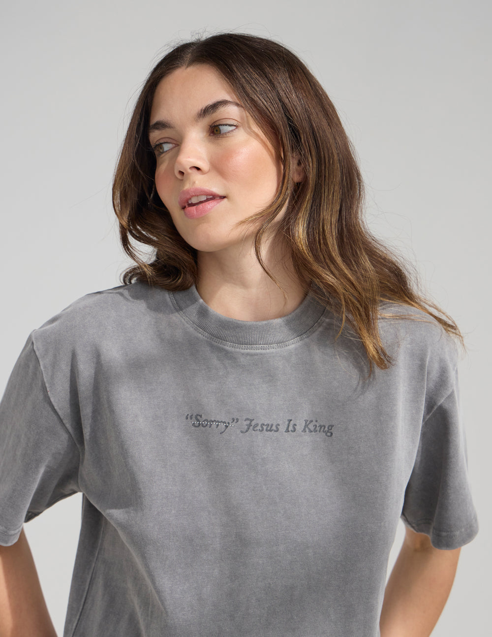 Elevated Faith Not Sorry Jesus Is King Heavyweight Tee - AVBL MRKT (12)