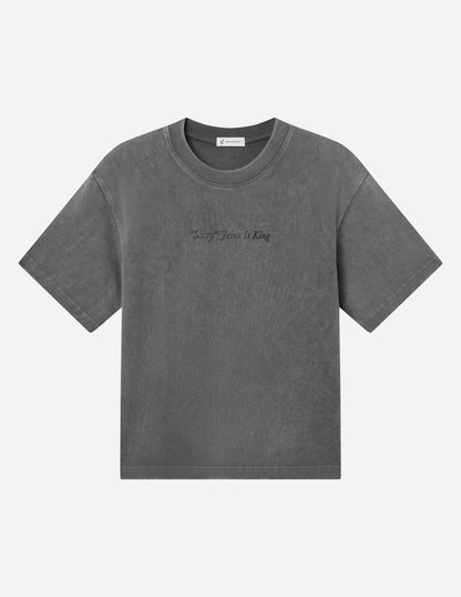 Elevated Faith Not Sorry Jesus Is King Heavyweight Tee - AVBL MRKT (13)