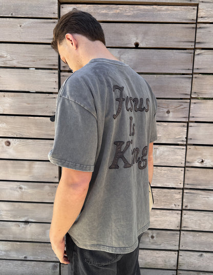 Elevated Faith Not Sorry Jesus Is King Heavyweight Tee - AVBL MRKT (4)