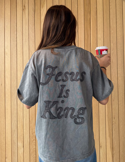 Elevated Faith Not Sorry Jesus Is King Heavyweight Tee - AVBL MRKT (7)