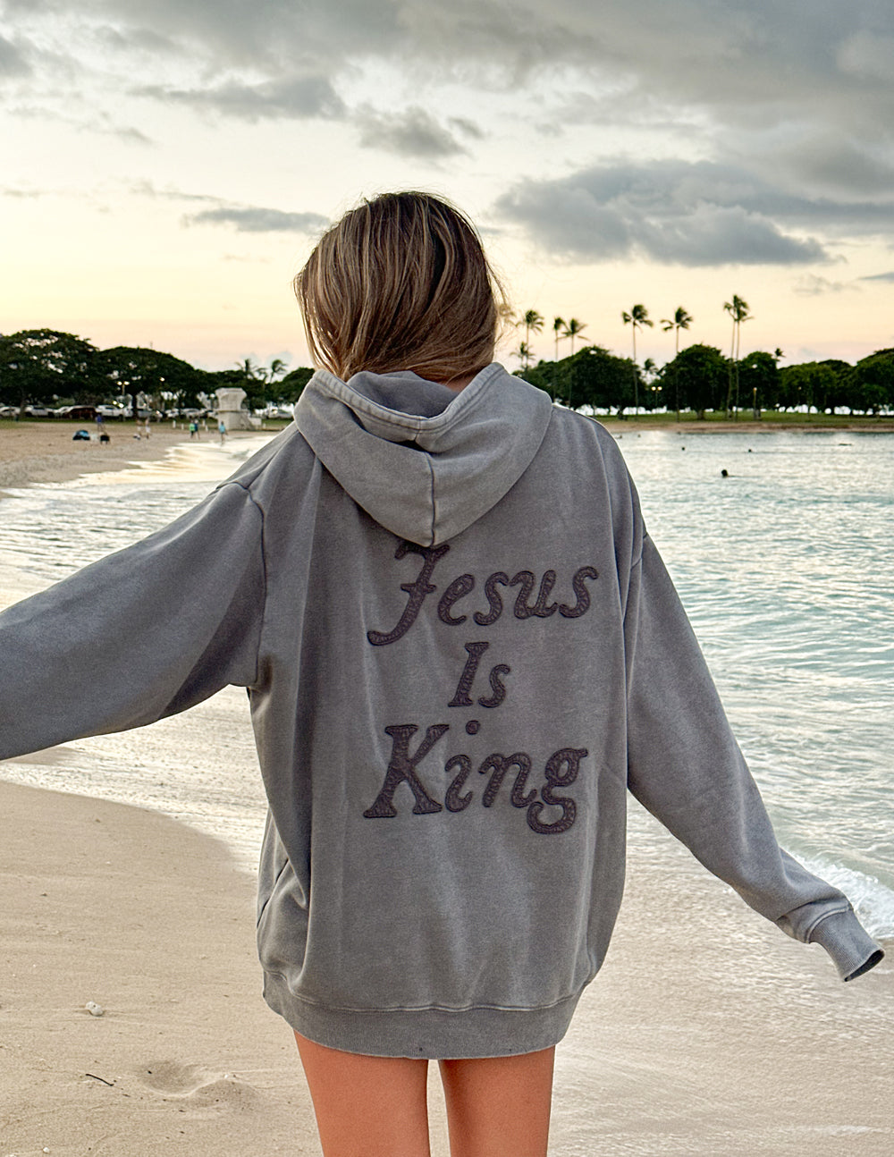 Elevated Faith Not Sorry Jesus Is King Unisex Hoodie - AVBL MRKT (10)