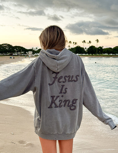 Elevated Faith Not Sorry Jesus Is King Unisex Hoodie - AVBL MRKT (10)