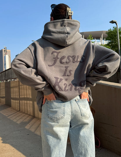 Elevated Faith Not Sorry Jesus Is King Unisex Hoodie - AVBL MRKT (3)