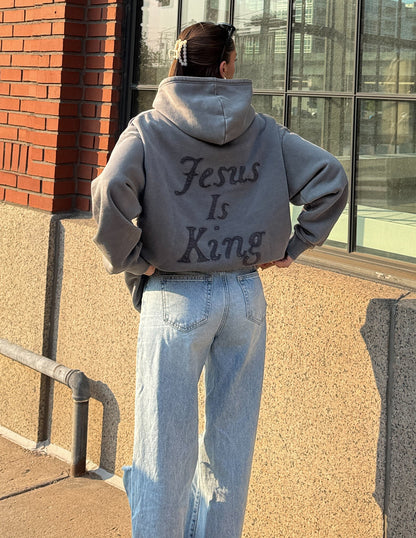 Elevated Faith Not Sorry Jesus Is King Unisex Hoodie - AVBL MRKT (5)