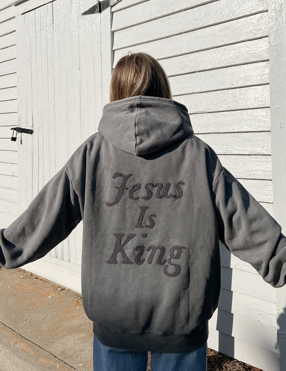 Elevated Faith Not Sorry Jesus Is King Unisex Hoodie - AVBL MRKT (8)